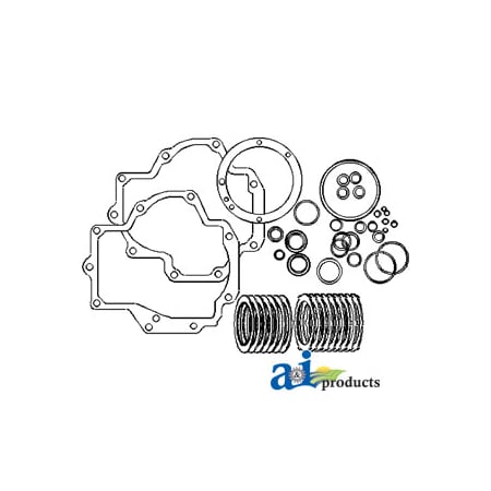 A & I Products PTO Clutch Disc & Gasket Kit 15" x15" x2" A-PCK720
